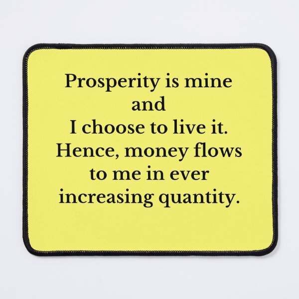 Item preview, Prosperity Is Mine - Money Manifestation designed and sold by Manifest-Life.