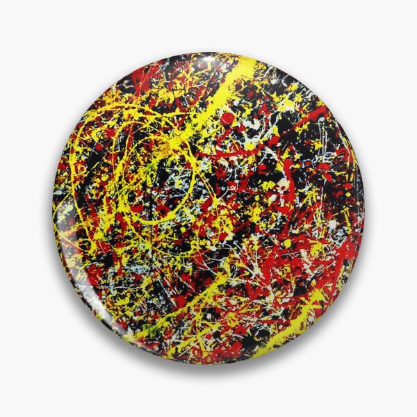 Item preview, Modern Abstract Jackson Pollock Nomor 1002 designed and sold by adriandony.