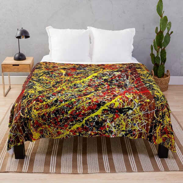 Artikelvorschau, Moderne abstrakte Jackson Pollock Nomor 1002 entworfen und verkauft von adriandony.