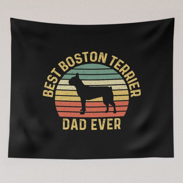 Item preview, Best Boston Terrier Dad Ever Classic . designed and sold by waynejocely.