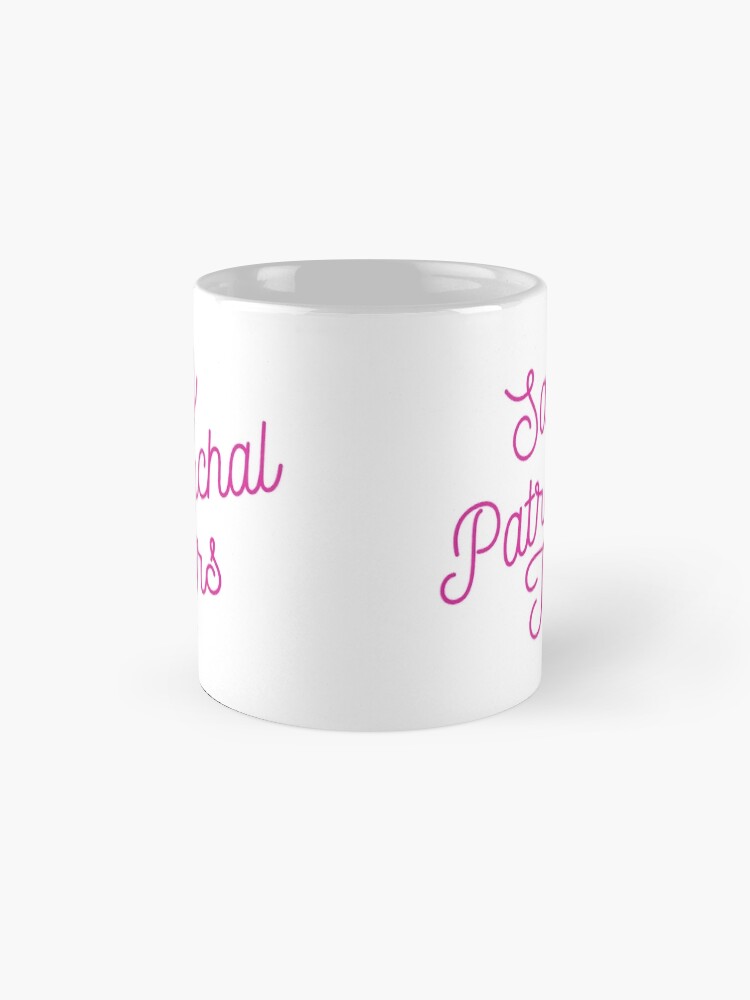 Alternate view of Mugocracy : Salty Patriarchal Tears (Pink) Mug