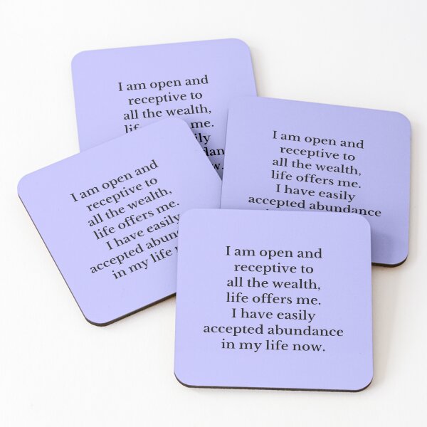 Item preview, I Have Easily Accepted Abundance - Money Manifestation designed and sold by Manifest-Life.