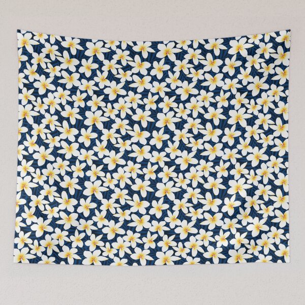 Item preview, Tropical frangipani flowers designed and sold by AdamFahey.