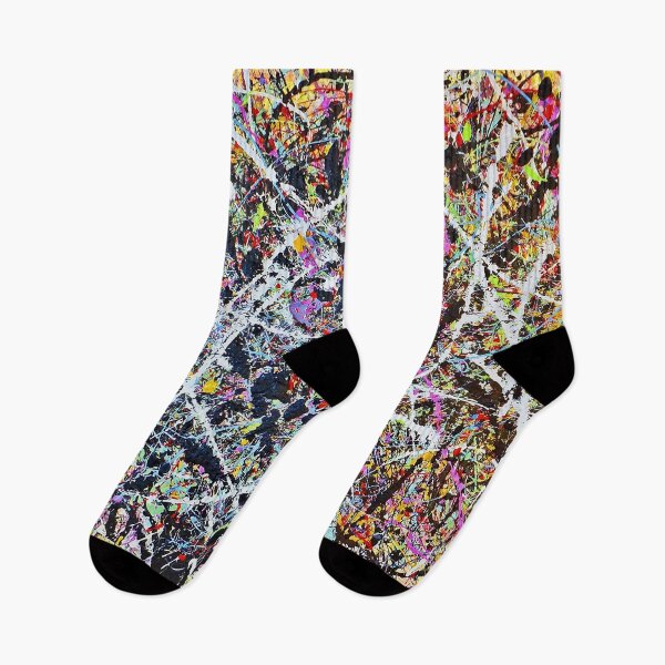 Item preview, Modern Abstract Jackson Pollock Nomor 1004 designed and sold by adriandony.