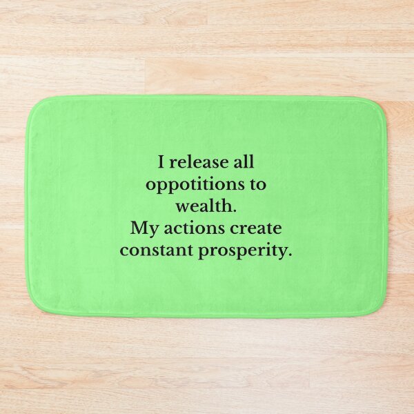 Item preview, I Release All Oppositions To Wealth - Money Manifestation designed and sold by Manifest-Life.