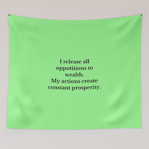 Item preview, I Release All Oppositions To Wealth - Money Manifestation designed and sold by Manifest-Life.
