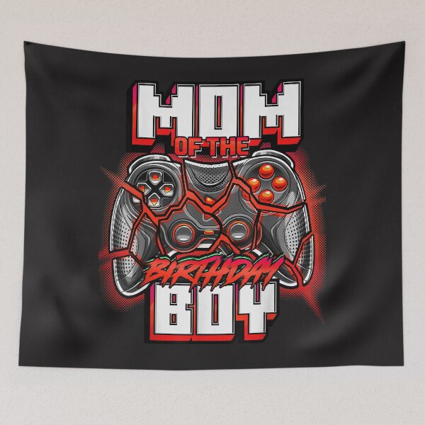 Item preview, Mom of the Birthday Boy Matching Family Video Game Party designed and sold by marla8ruby.