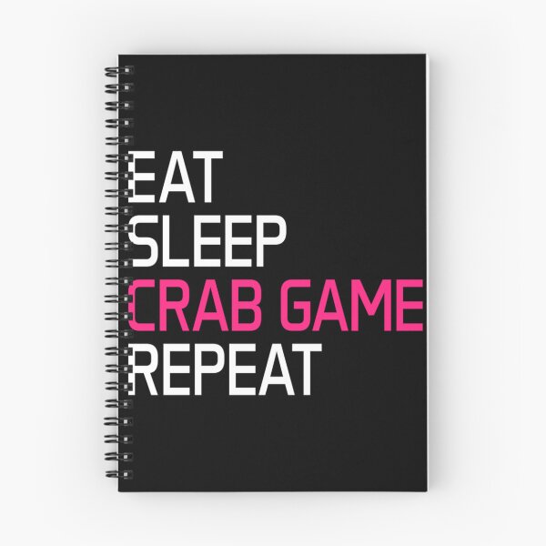 Item preview, Crab Game Eat Sleep Crab Game Repeat Essential T-Shirt designed and sold by batesyadi3.