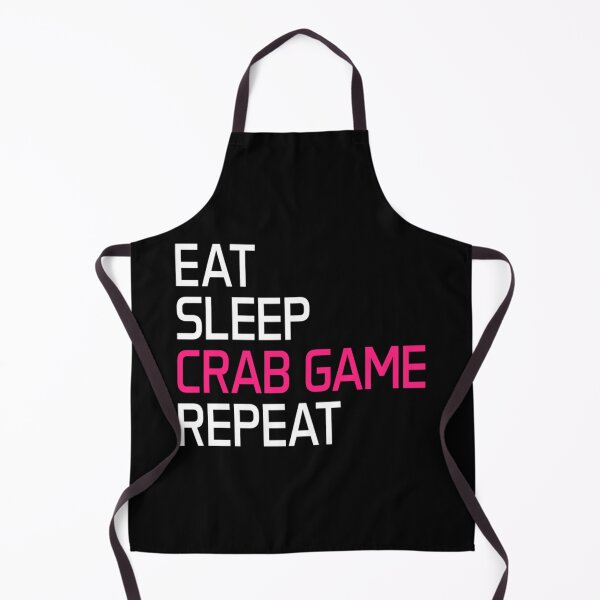 Item preview, Crab Game Eat Sleep Crab Game Repeat Essential T-Shirt designed and sold by batesyadi3.