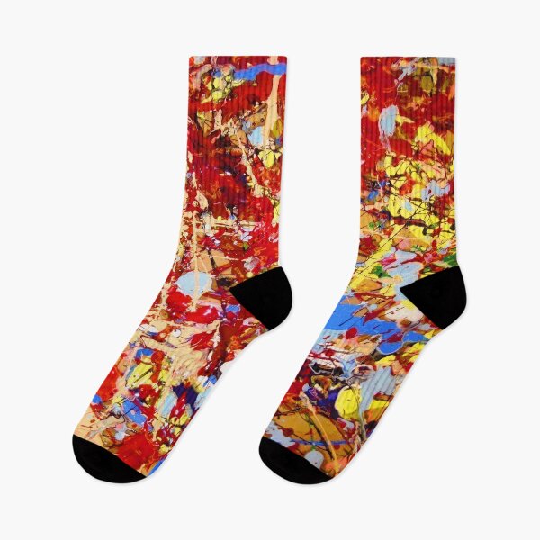 Item preview, Modern Abstract Jackson Pollock Nomor 1005 designed and sold by adriandony.