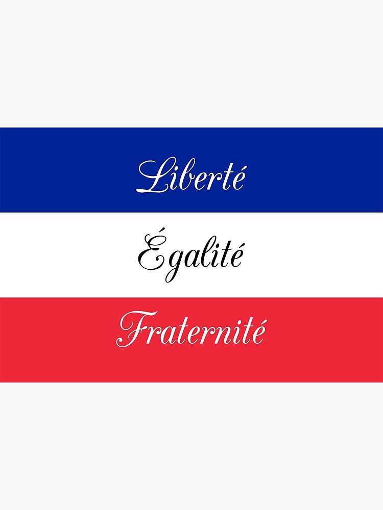 Liberté Égalité Fraternité - French Revolution | Leggings