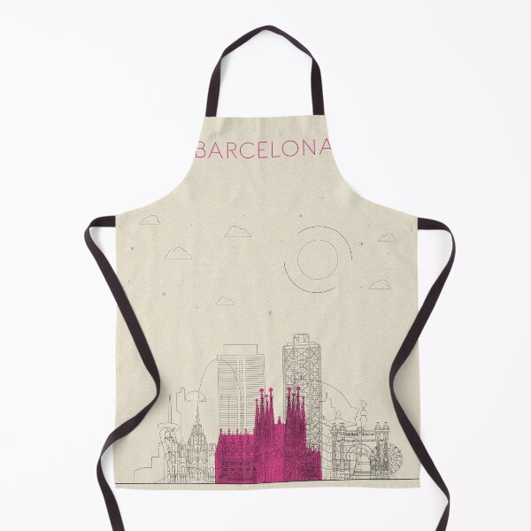 Item preview, Abstract City Posters: Barcelona, Spain designed and sold by A Deniz Akerman.