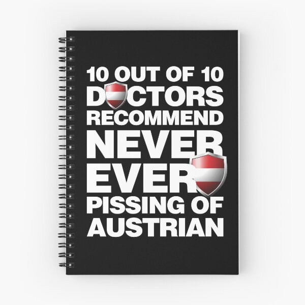 Item preview, 10 out of 10 Doctors recommend never pissing of Austrian designed and sold by elhefe.