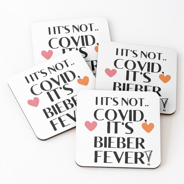 Item preview, I it's not COVID, it's Bieber fever. designed and sold by beautifulworld9.