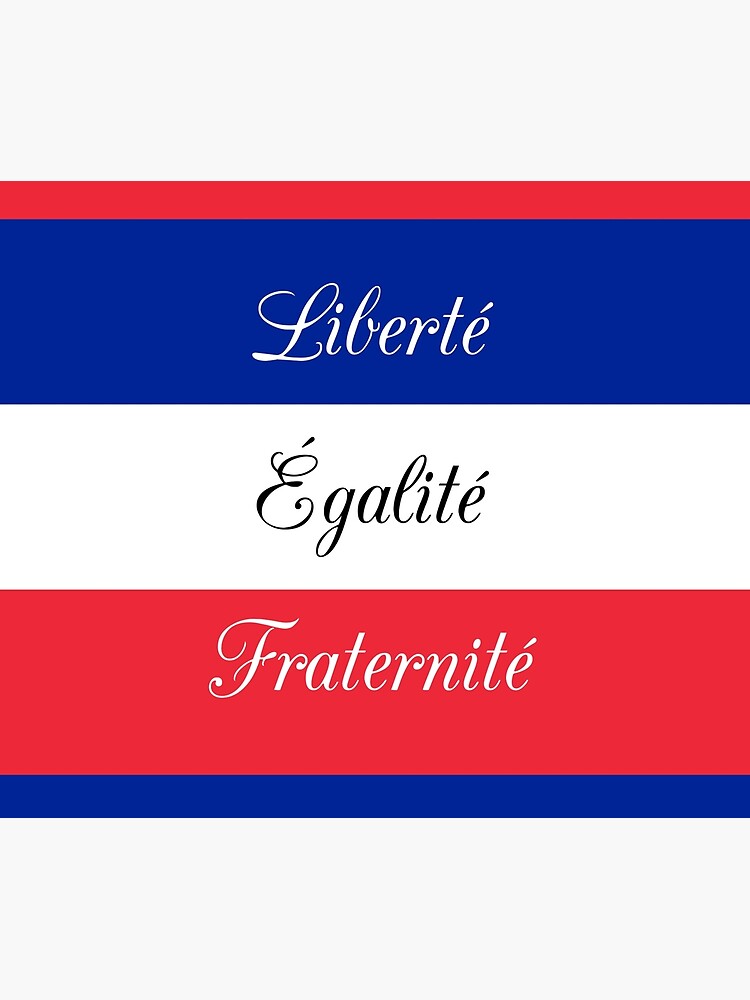 Disover Freedom Equality Fraternity - French Revolution Tapestry