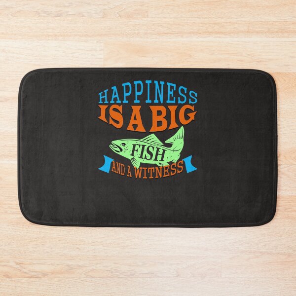 Item preview, Happiness is a big fish Sticker designed and sold by SaschaPohler.