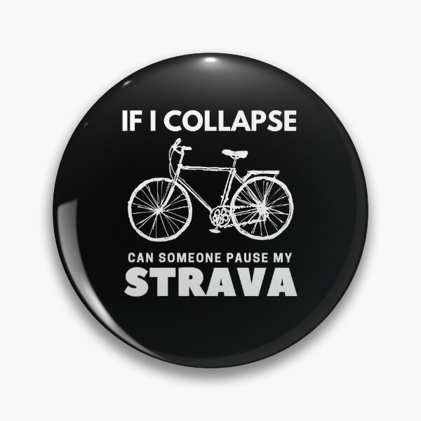 Item preview, If I Collapse Strava Mens T Shirt, Could You Pause Funny Running Cycling Tour Top designed and sold by Pipat.
