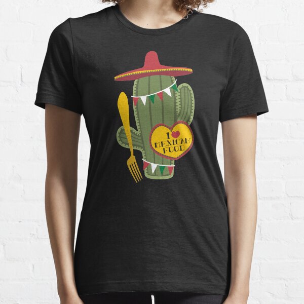 Cactus fork I heart Mexican food Essential T-Shirt