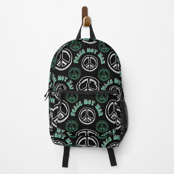 Item preview, Peace Not War with CND peace logo - teal designed and sold by BTCelebration.