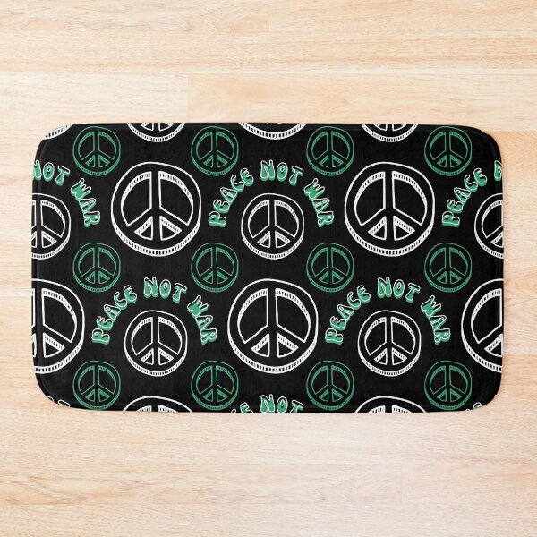 Item preview, Peace Not War with CND peace logo - teal designed and sold by BTCelebration.
