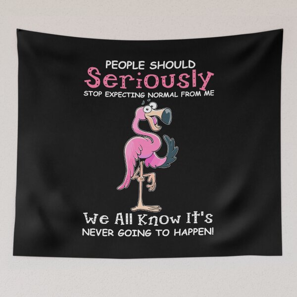 Item preview, Seriously Flamingo designed and sold by tranhungtdu.