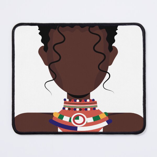 Item preview, Black ethnic girl avatar. Beautiful girl.  designed and sold by Sosnovskaya.