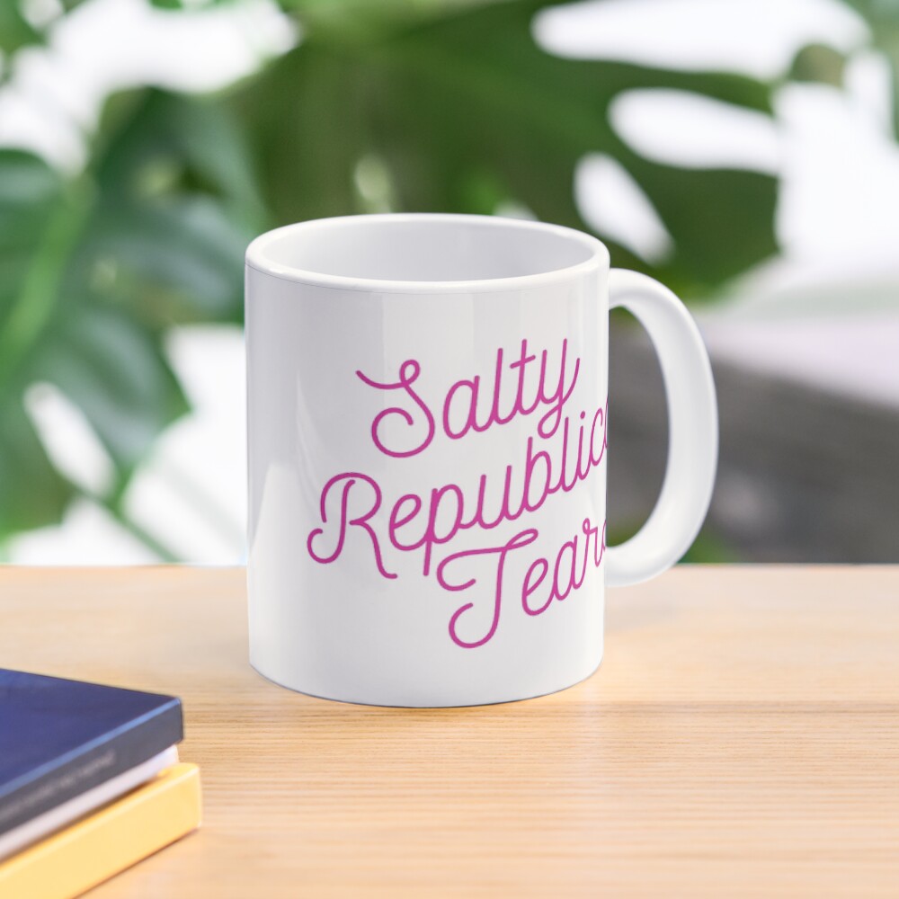Mugocracy : Salty Republican Tears (Pink) Coffee Mug
