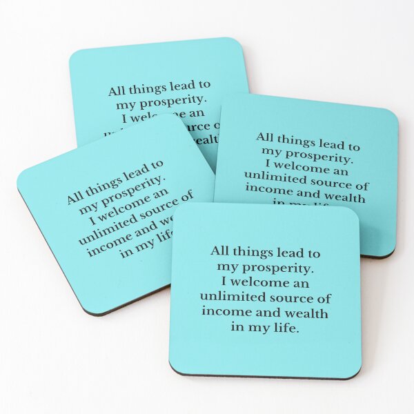 Item preview, All Things Lead To My Prosperity - Money Manifestation designed and sold by Manifest-Life.