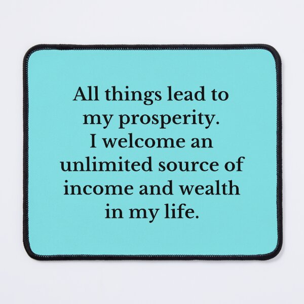 Item preview, All Things Lead To My Prosperity - Money Manifestation designed and sold by Manifest-Life.
