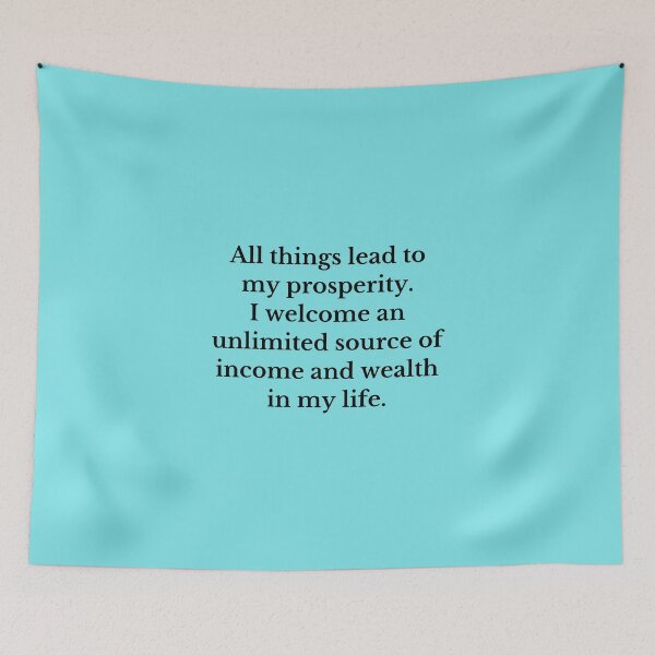 Item preview, All Things Lead To My Prosperity - Money Manifestation designed and sold by Manifest-Life.
