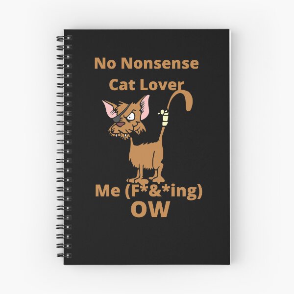 Item preview, No Nonsense Cat Lover Me (F***ing) Ow  designed and sold by NovawayDirect.