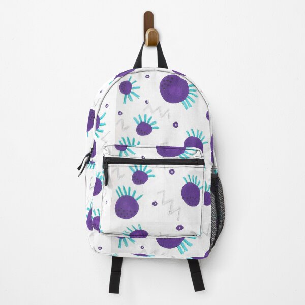 Item preview, PURPLE TEAL VIRUS PATTERN  designed and sold by GIVENGRACE.ART.