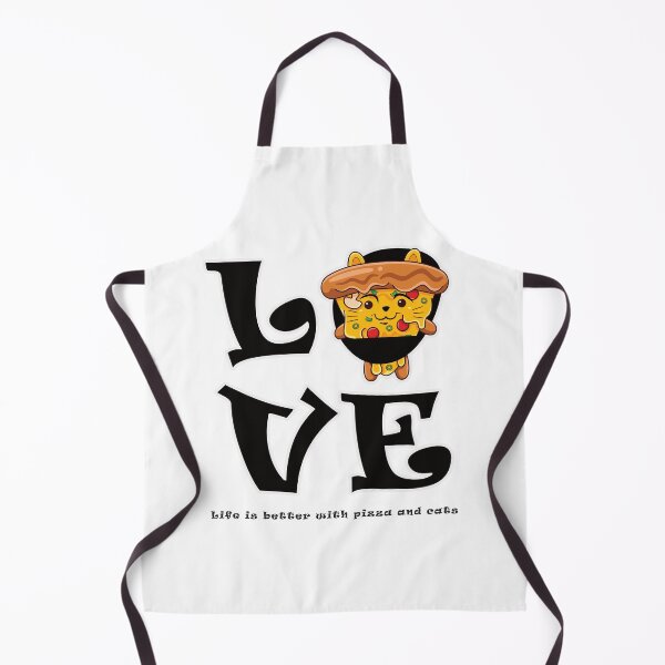 Item preview, Life Is Better With Pizza And Cats designed and sold by zicutza.