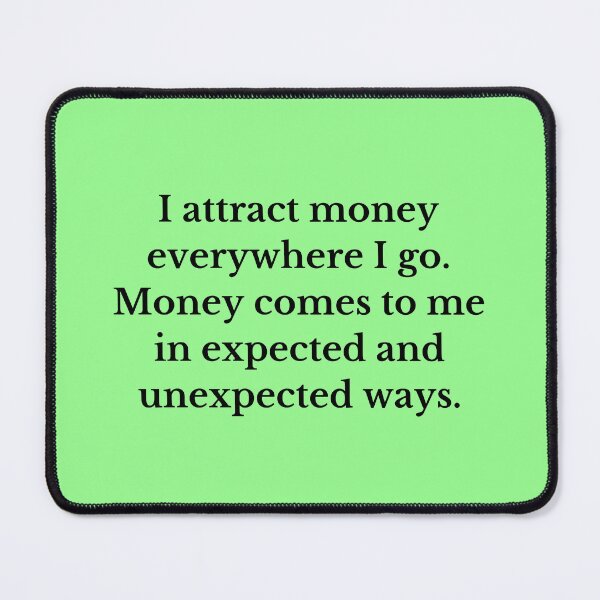 Item preview, I Attract Money Everywhere I Go - Money Manifestation designed and sold by Manifest-Life.