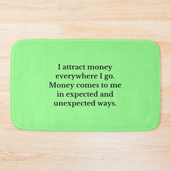 Item preview, I Attract Money Everywhere I Go - Money Manifestation designed and sold by Manifest-Life.