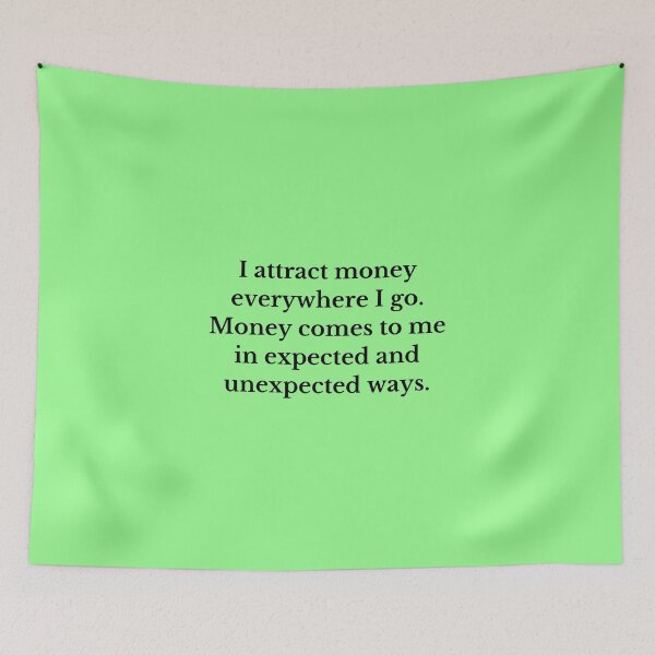 Item preview, I Attract Money Everywhere I Go - Money Manifestation designed and sold by Manifest-Life.