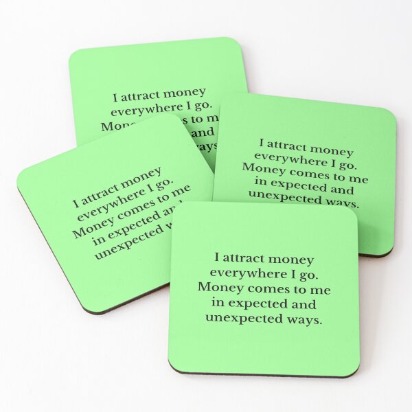 Item preview, I Attract Money Everywhere I Go - Money Manifestation designed and sold by Manifest-Life.
