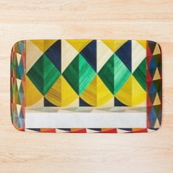 Item preview, yellow green mural designed and sold by ritusdesigns.