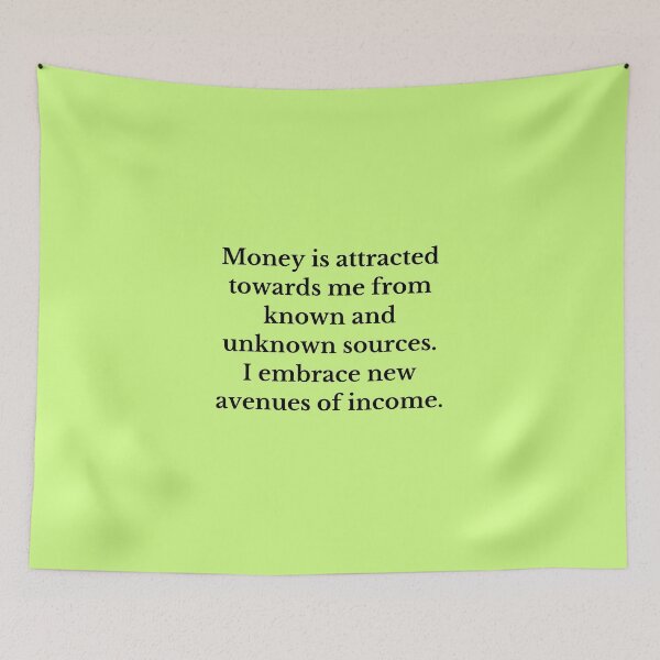 Item preview, I Embrace New Avenues Of Income - Money Manifestation designed and sold by Manifest-Life.