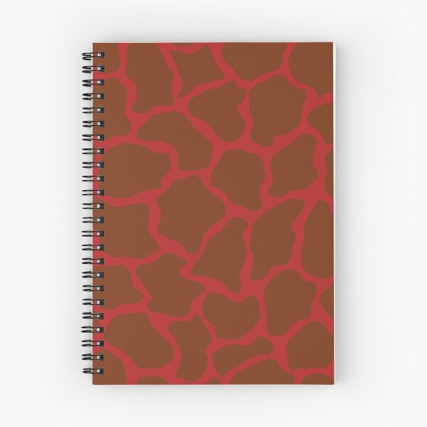 Item preview, Firebrick in Giraffe Pattern  designed and sold by DayColors.