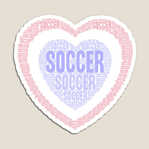 Soccer Wordle Gifts & Merchandise for Sale