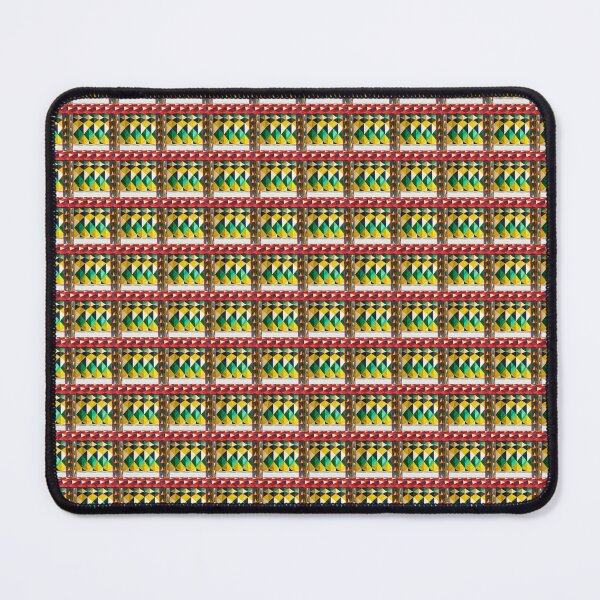 Item preview, tessellations yellow and green designed and sold by ritusdesigns.