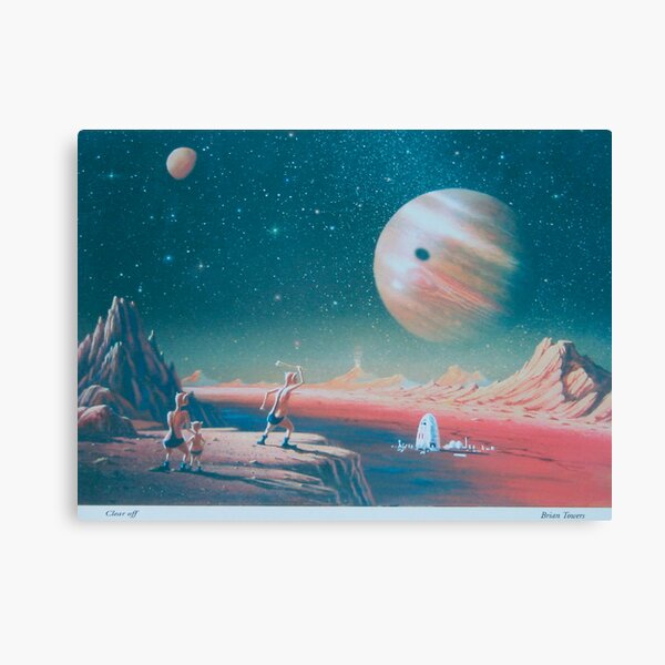 Clear off! Canvas Print
