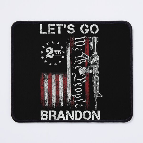 Item preview, Gun American Flag Patriots Let's Go Brandon designed and sold by zacben.