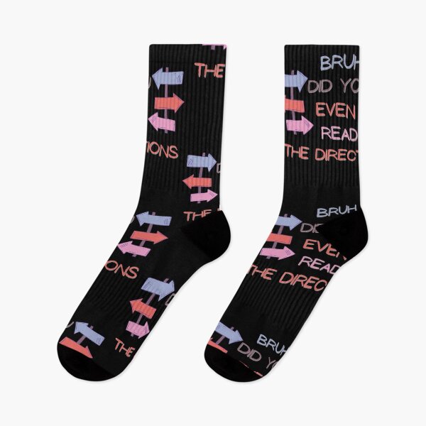 Item preview, Bruh Did You Even Read The Directions - Funny , Sarcastic Gift Idea designed and sold by designbuck.