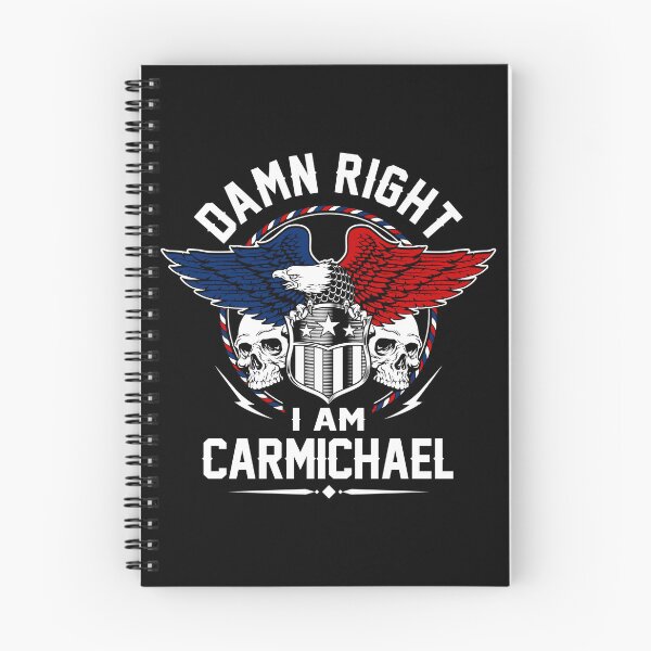 Item preview, Carmichael Name T Shirt - Damn Right I Am Carmichael Gift Item Tee designed and sold by aaronmaxi6.