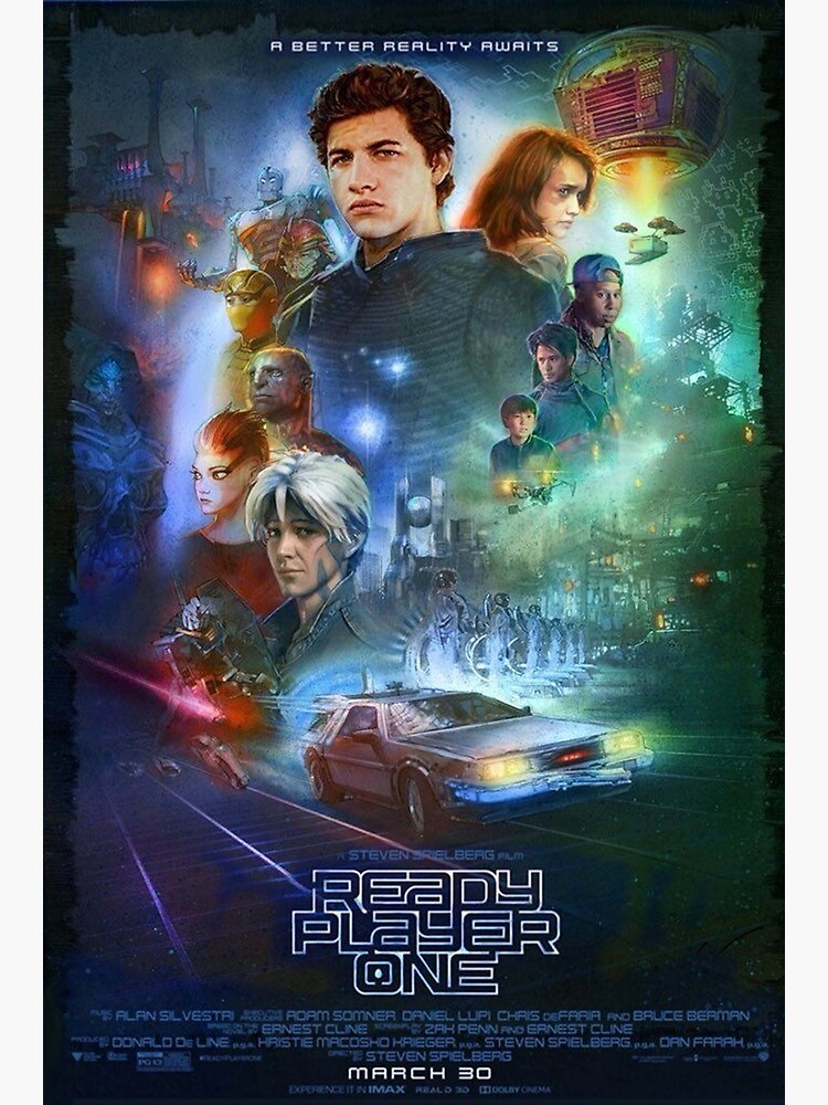 Ready Player One movie poster (b) - 11 x 17