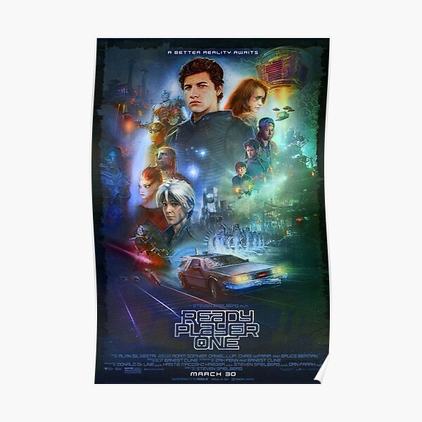 Ready Player One Movie 16 Month 2019 Photo Images Wall Calendar NEW SEALED 