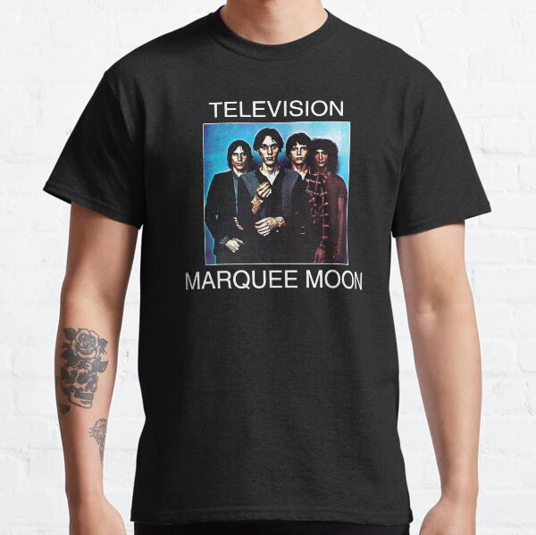 Television Marquee Moon Shirt, Sticker, Mask Classic T-Shirt