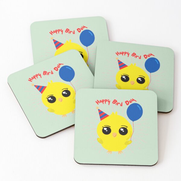 Item preview, Coco Happy Bird Day Balloon designed and sold by HuiArt.